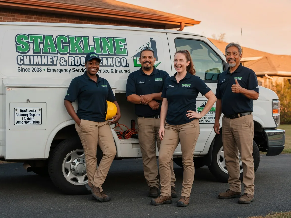 Chimney flashing repair company in Seaton, IL